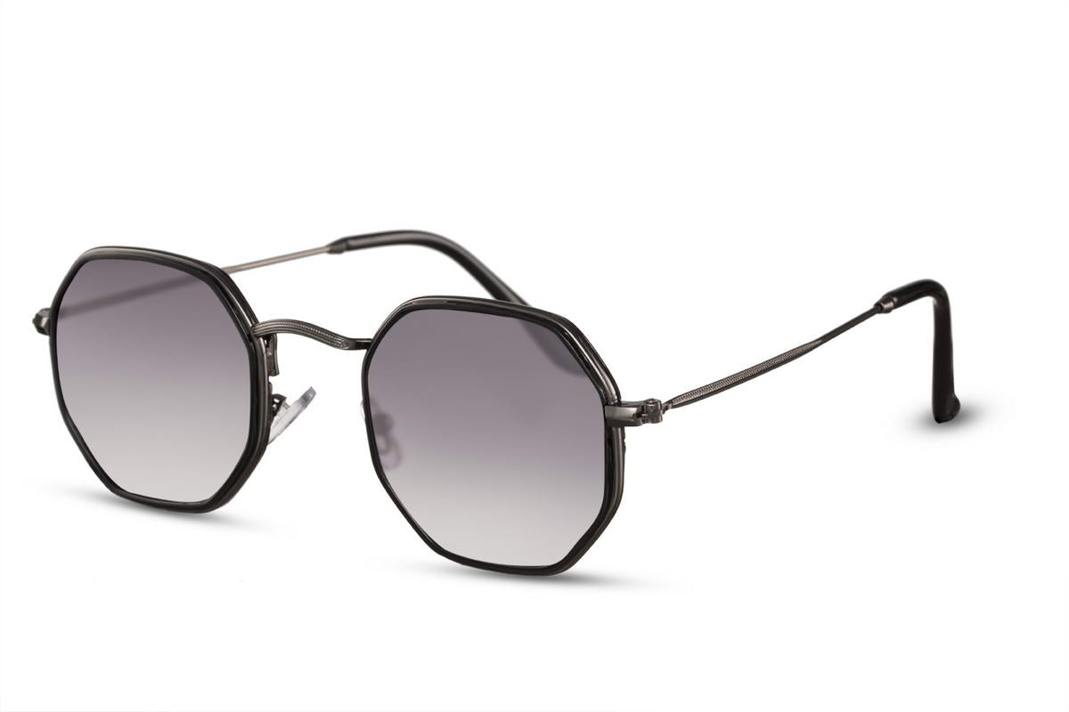 Elegant Octagon Dorados - All Black