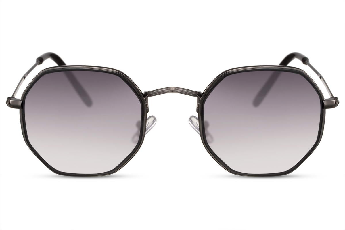 Elegant Octagon Dorados - All Black